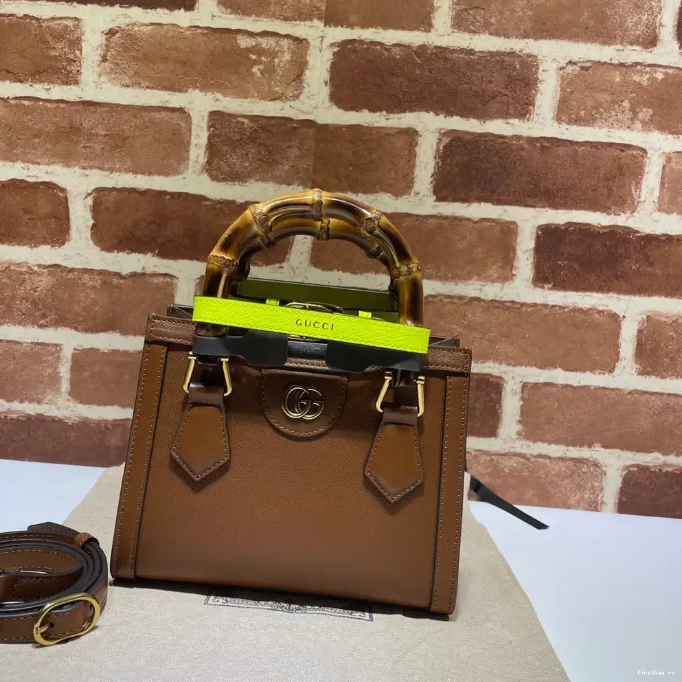 First bag ru bag mini Gucci tote Diana 0530